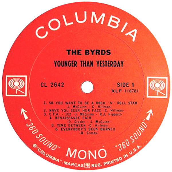 The Byrds - Younger Than Yesterday (1967 MONO)