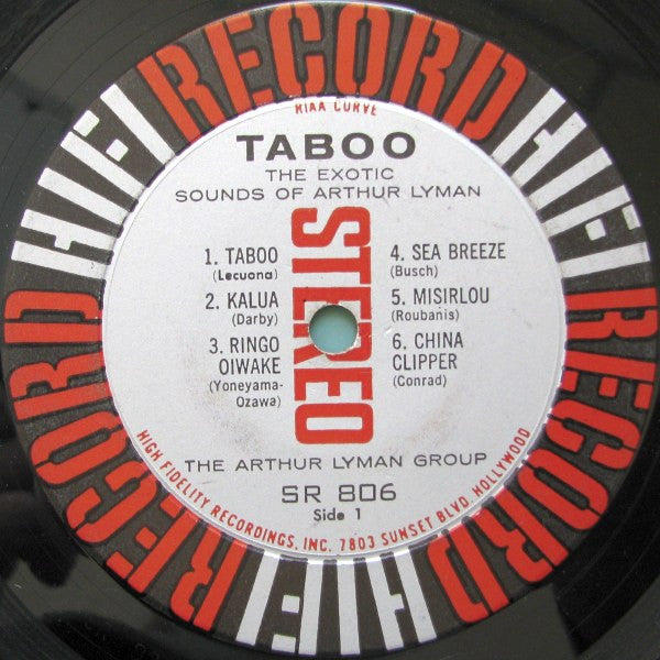 Arthur Lyman - Taboo (LP) [US] 1st
