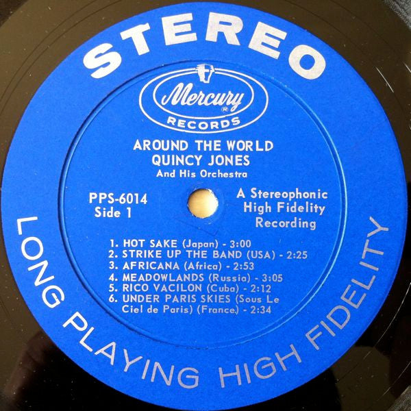 Quincy Jones And His Orchestra - Around The World (1961 STEREO)