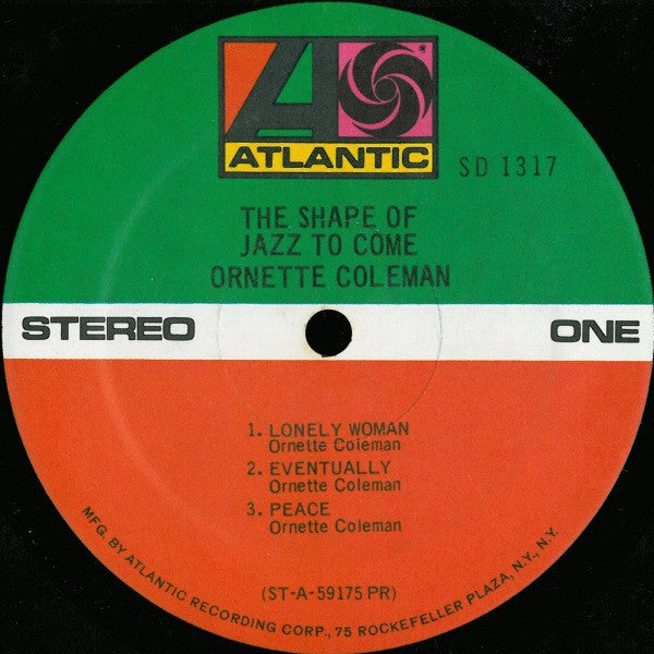 Ornette Coleman - The Shape Of Jazz To Come (LP) [US] 1974 RP (Very Good Plus (VG+))