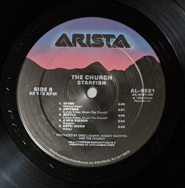 The Church - Starfish (LP) [US] 1st (Near Mint (NM or M-))