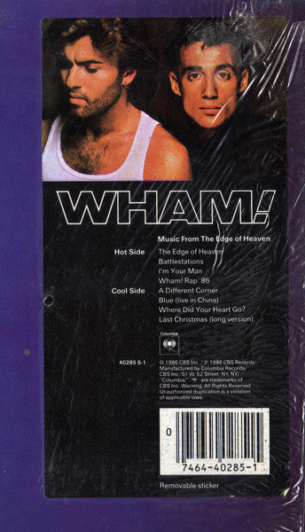 Wham! - Music From The Edge Of Heaven (1986 Repress)
