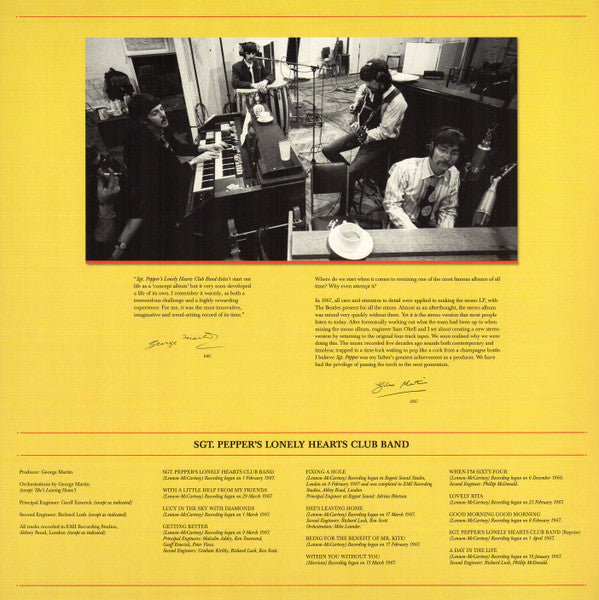 The Beatles - Sgt. Pepper's Lonely Hearts Club Band (LP) [US] 2017 RP