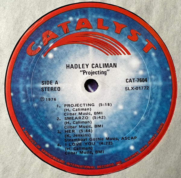 Hadley Caliman - Projecting (1976 PROMO)