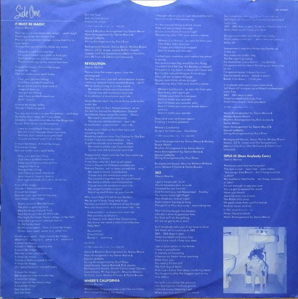 Teena Marie - It Must Be Magic (LP) [US] 1st