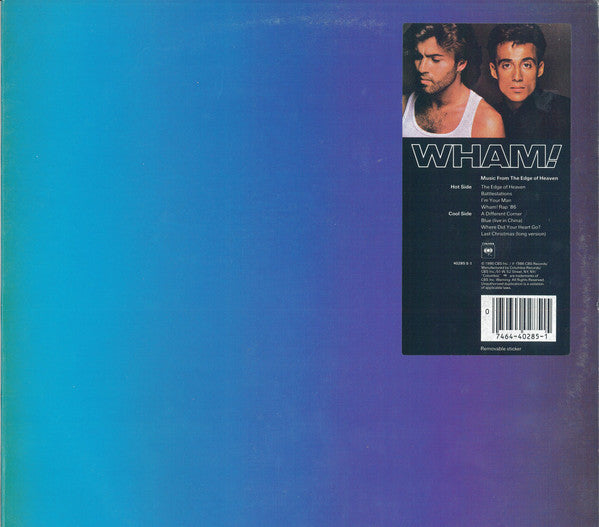 Wham! - Music From The Edge Of Heaven (1986 Repress)