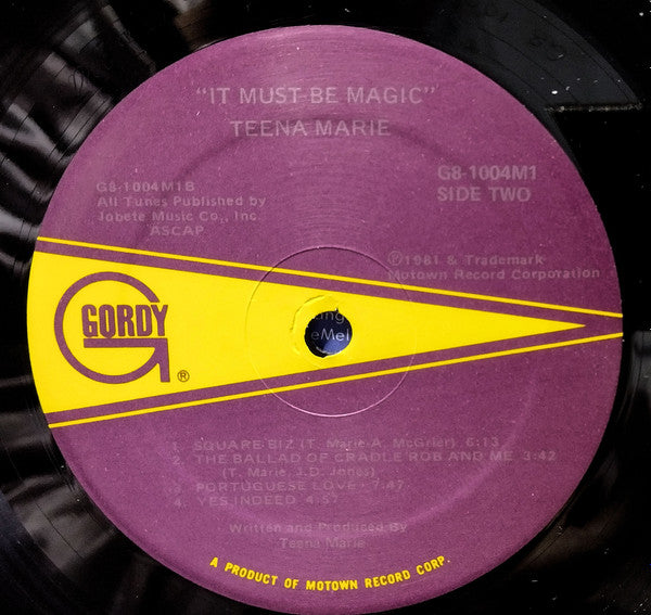 Teena Marie - It Must Be Magic (LP) [US] 1st