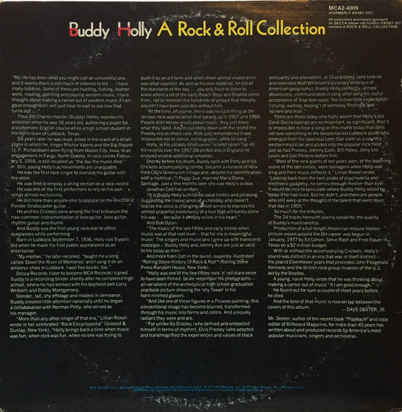 Buddy Holly - A Rock & Roll Collection (1973 RE)