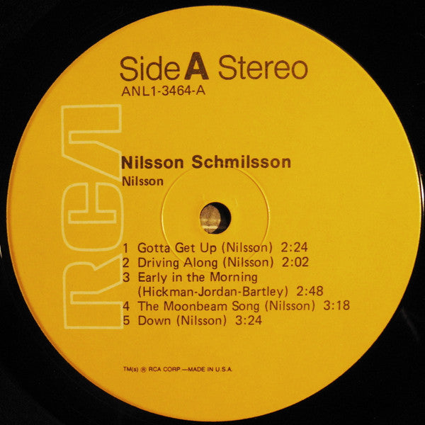 Harry Nilsson - Nilsson Schmilsson (LP) [US] 1979 RP (Mint (M))