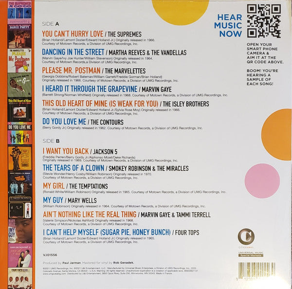 Various - Voices of Motown (LP) [US] (Near Mint (NM or M-))
