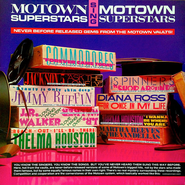 Various - Motown Superstars Sing Motown Superstars (LP) [US] 1st