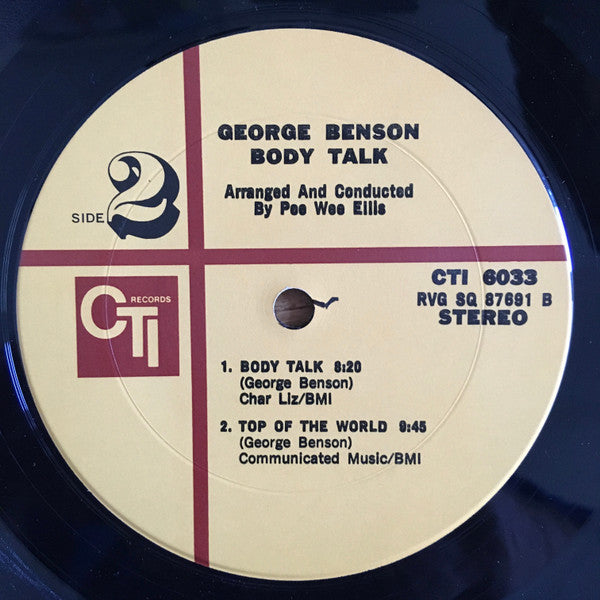 George Benson - Body Talk (LP) [US] 1st