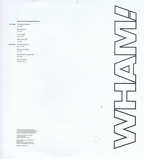 Wham! - Music From The Edge Of Heaven (1986 Repress)