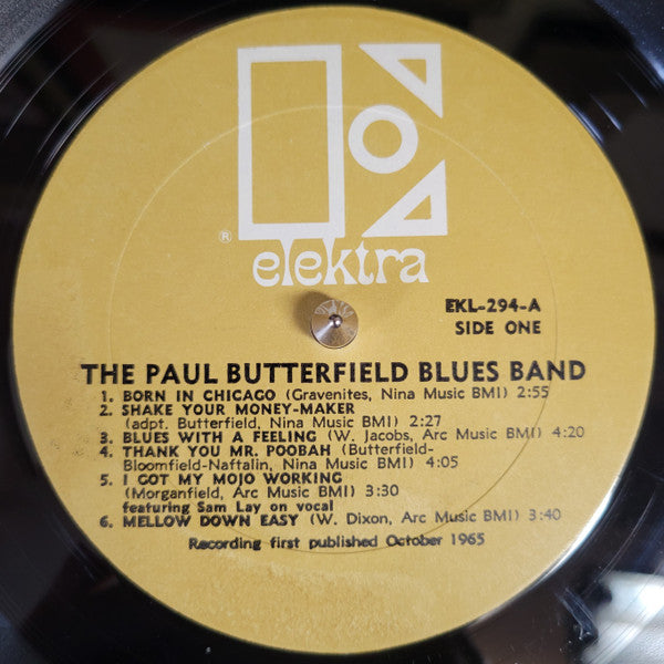 The Paul Butterfield Blues Band - The Paul Butterfield Blues Band (1965 MONO)
