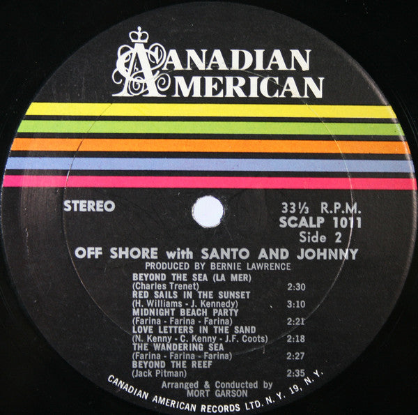 Santo & Johnny - Off Shore (1963 STEREO)