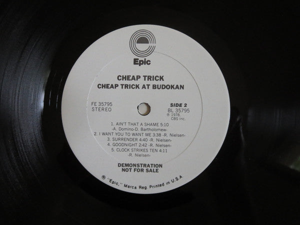 Cheap Trick - Cheap Trick At Budokan (LP) [US] 1st (Very Good Plus (VG+))
