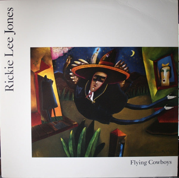 Rickie Lee Jones - Flying Cowboys (LP) [US] 1st (Near Mint (NM or M-))