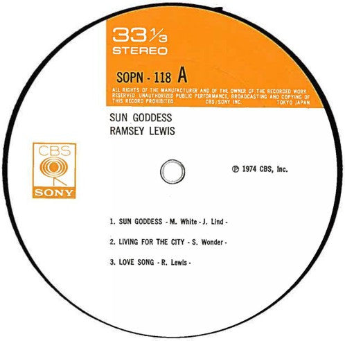 Ramsey Lewis - Sun Goddess
