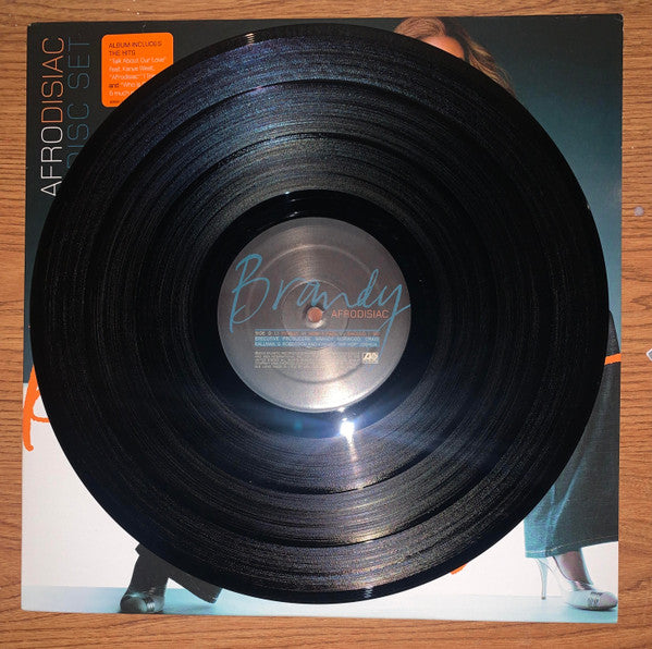 Brandy (2) - Afrodisiac (LP) [US] 1st (Near Mint (NM or M-))