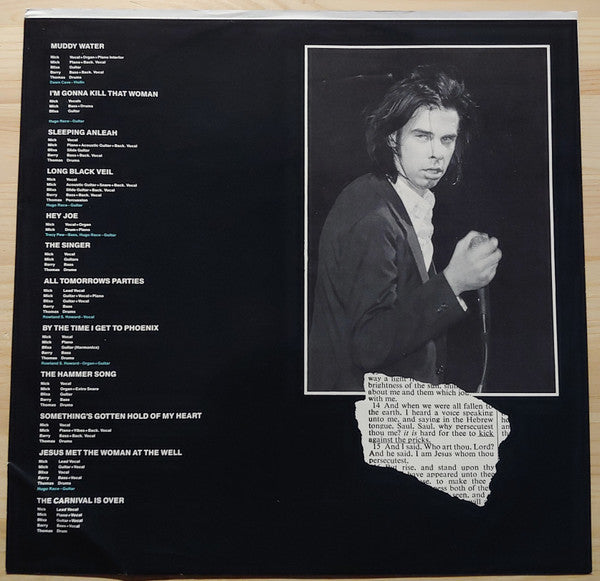 Nick Cave & The Bad Seeds - Kicking Against The Pricks (LP) [US] 1st (Very Good Plus (VG+))