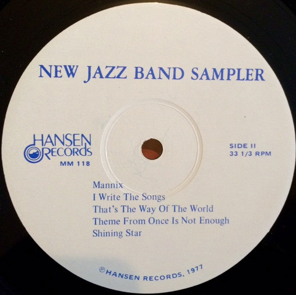 The University Of Miami Concert Jazz Band - Hansen's New Jazz Band Sampler (LP) [US] (Near Mint (NM or M-))