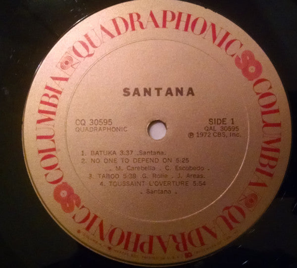 Santana - Santana III (1972 Quad)