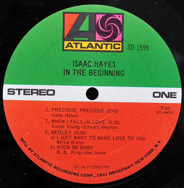 Isaac Hayes - In The Beginning