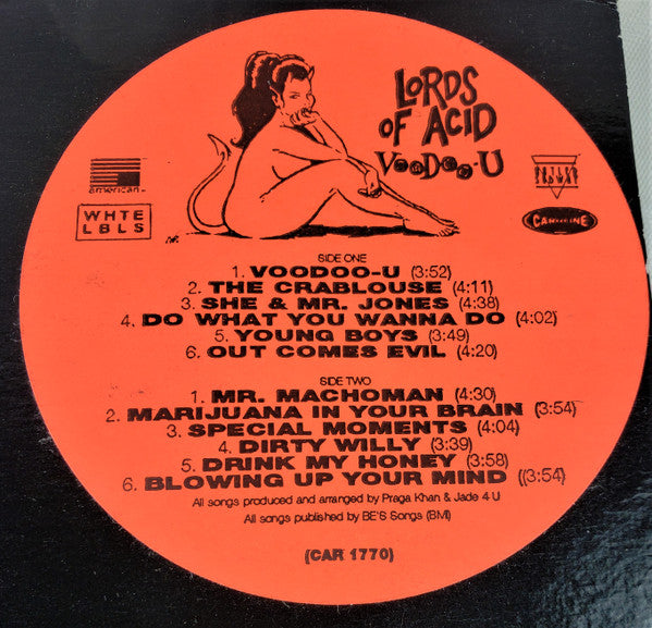 Lords Of Acid - Voodoo-U (1994 White label)