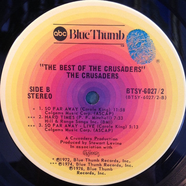 The Crusaders - The Best Of The Crusaders (LP) [US] 1st