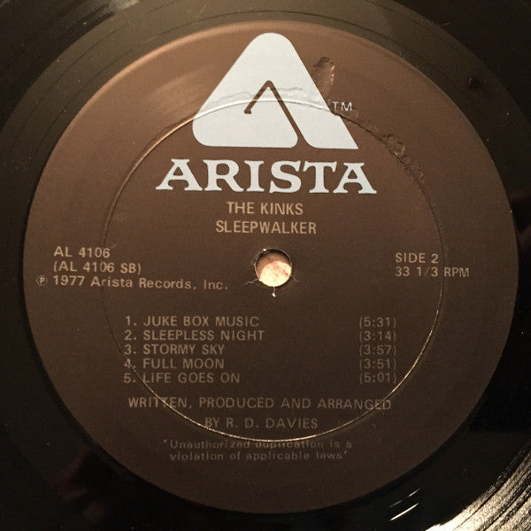 The Kinks - Sleepwalker