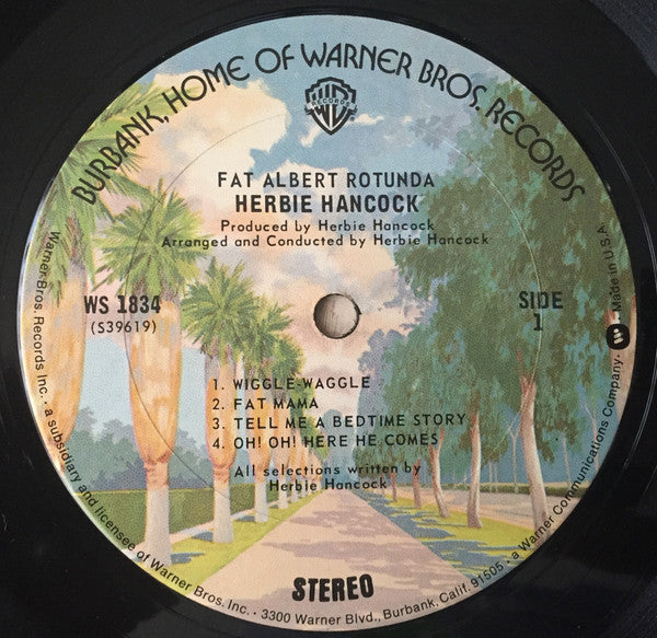 Herbie Hancock - Fat Albert Rotunda (LP) [US] 1974 RP (Very Good Plus (VG+))