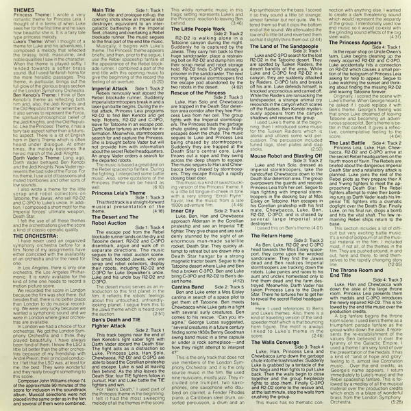 London Symphony Orchestra - Star Wars (LP) [US] 1978 RP (Mint (M))