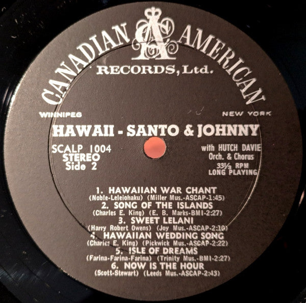 Santo & Johnny - Hawaii (1961 STEREO)