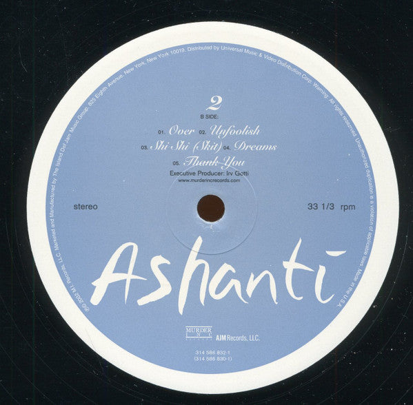 Ashanti - Ashanti (LP) [US] 1st (Very Good Plus (VG+))