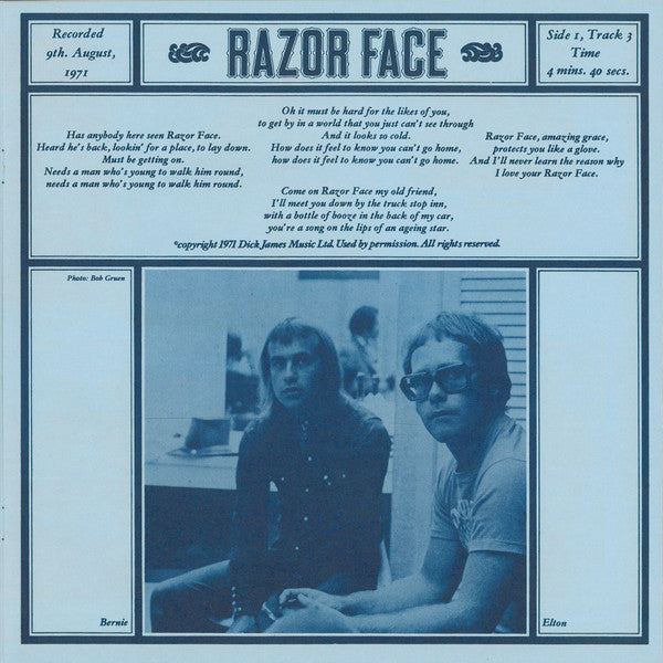 Elton John - Madman Across The Water (LP) [US] 1st