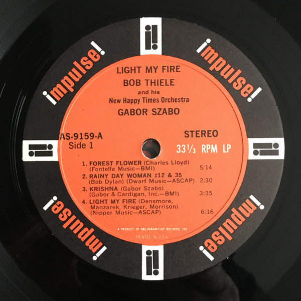 Bob Thiele And His New Happy Times Orchestra - Light My Fire (1968 SEALED)