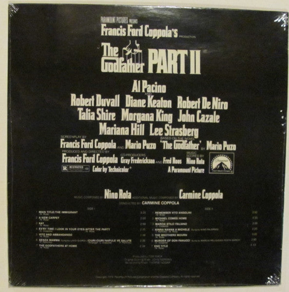Nino Rota - The Godfather Part II (Original Soundtrack Recording)