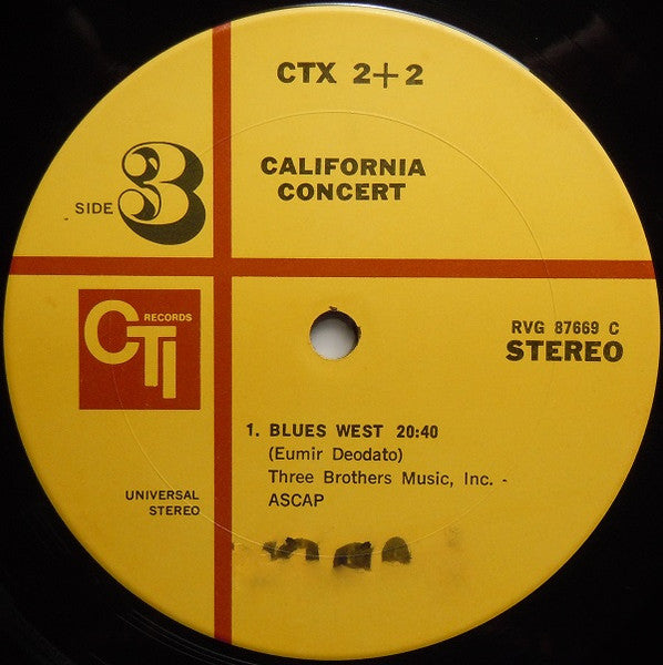 Various - California Concert - The Hollywood Palladium (LP) [US] 1st (Near Mint (NM or M-))