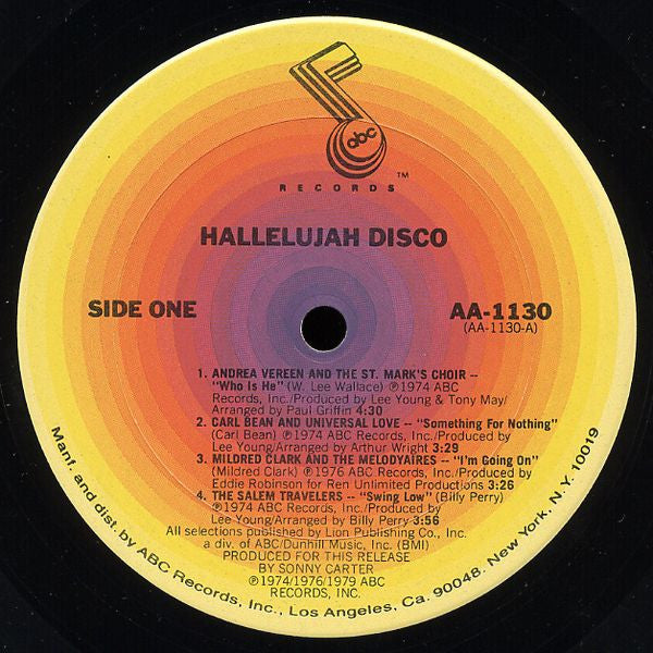 Various - Hallelujah Disco