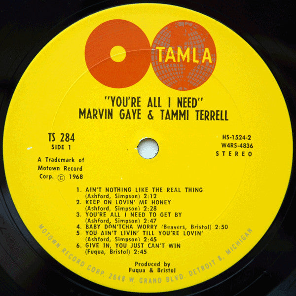 Marvin Gaye - You're All I Need (LP) [US] 1st (Very Good Plus (VG+))