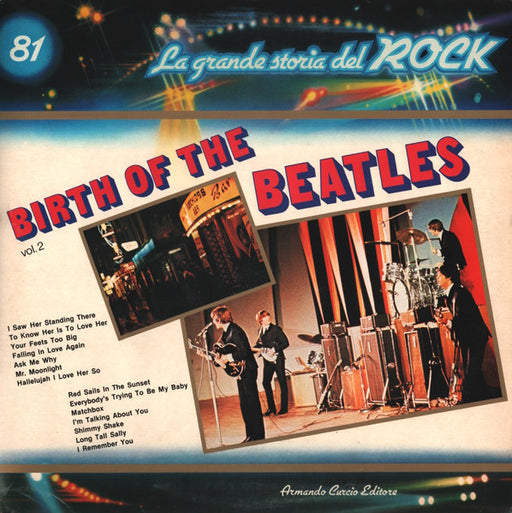 The Beatles - Birth Of The Beatles Vol. 2  (LP) [Italy] 1st (Near Mint (NM or M-))