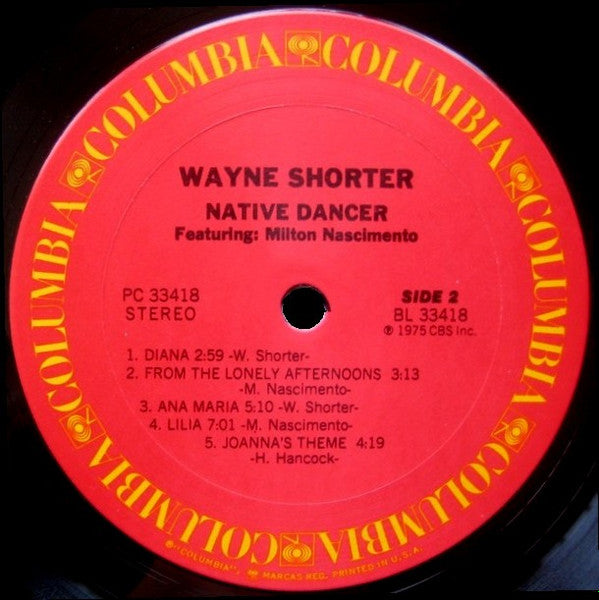 Wayne Shorter - Native Dancer (1975 US Press)