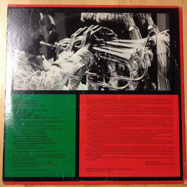 Donald Byrd - Black Byrd (LP) [US] 1st (Very Good Plus (VG+))