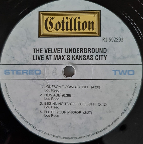 The Velvet Underground - Live At Max's Kansas City (2016 RE)