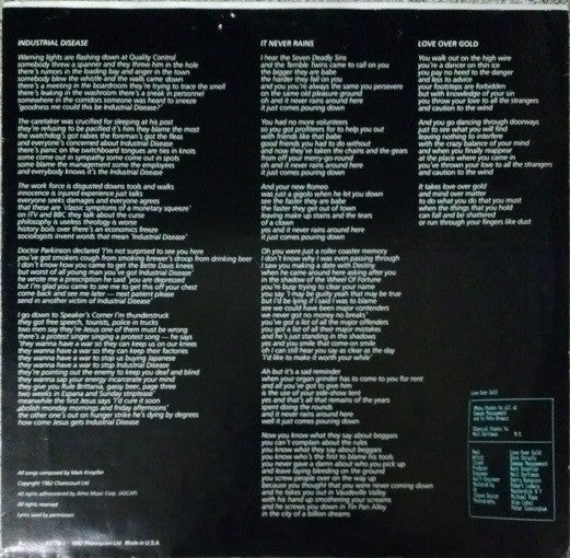 Dire Straits - Love Over Gold (LP) [US] RP (Near Mint (NM or M-))