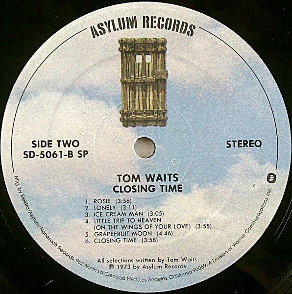 Tom Waits - Closing Time (LP) [US] RP