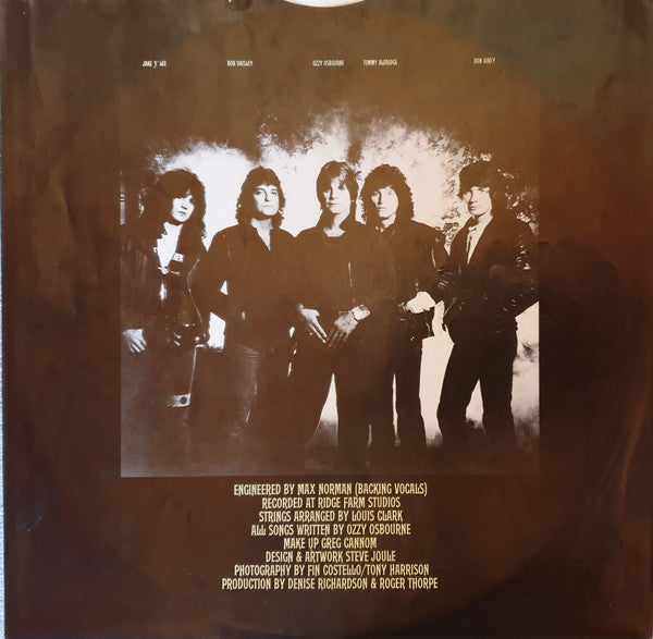 Ozzy Osbourne - Bark At The Moon (LP) [Europe] RP