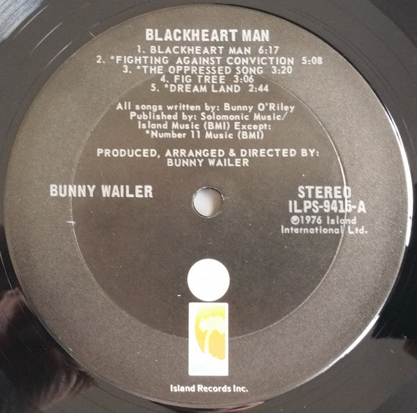 Bunny Wailer - Blackheart Man