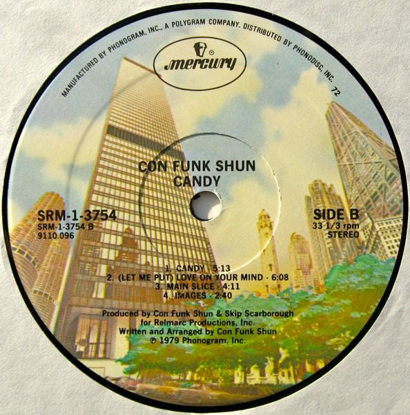 Con Funk Shun - Candy (1979 US Press)