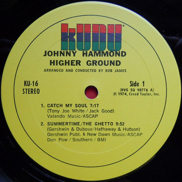 Johnny Hammond - Higher Ground (LP) [US] 1st (Near Mint (NM or M-))